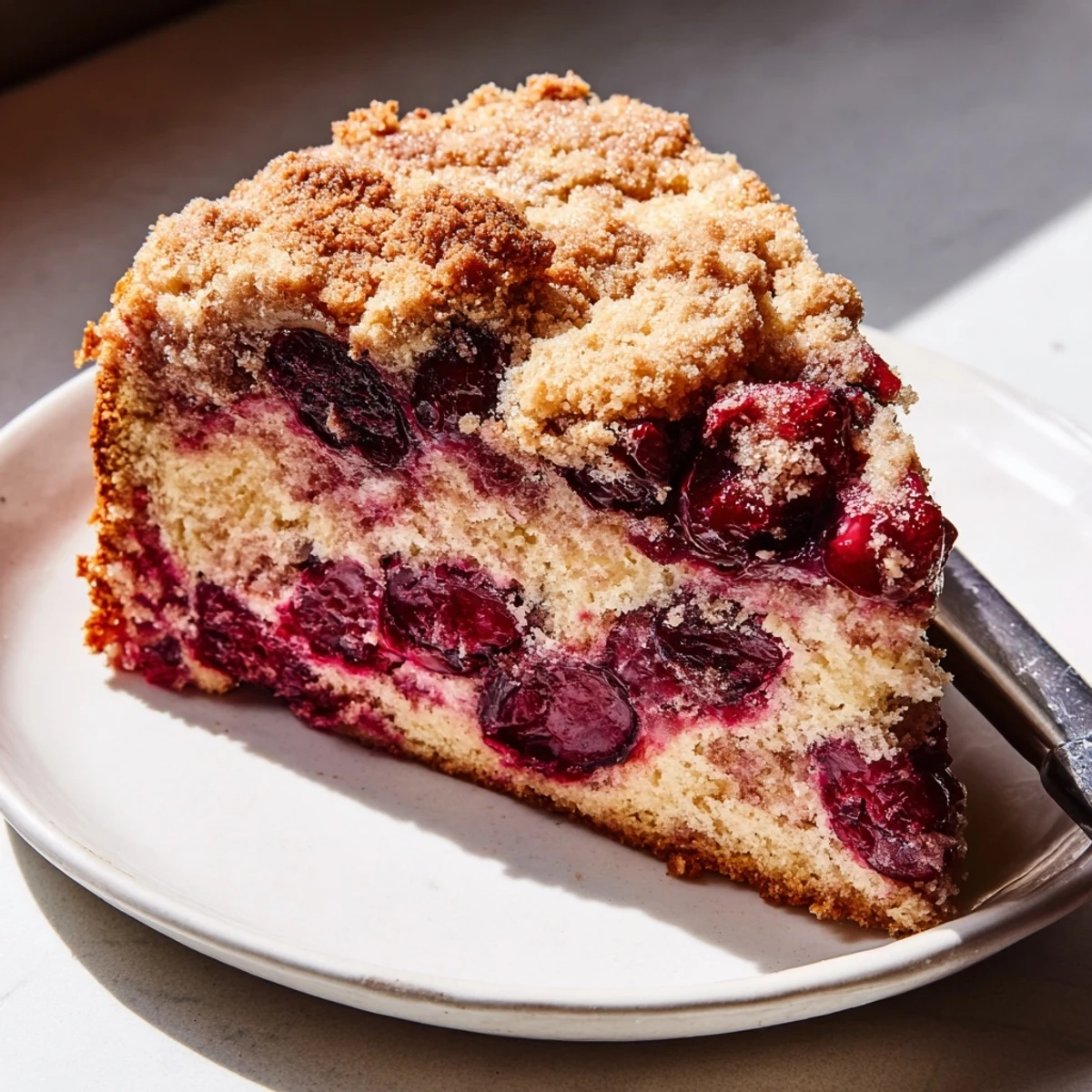 Deutsche Kirsch Kaffee Kuchen