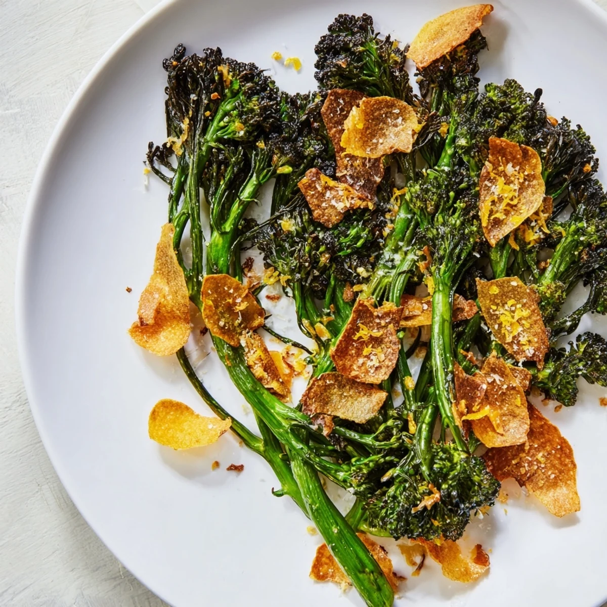 Gegrillter Broccolini Salat