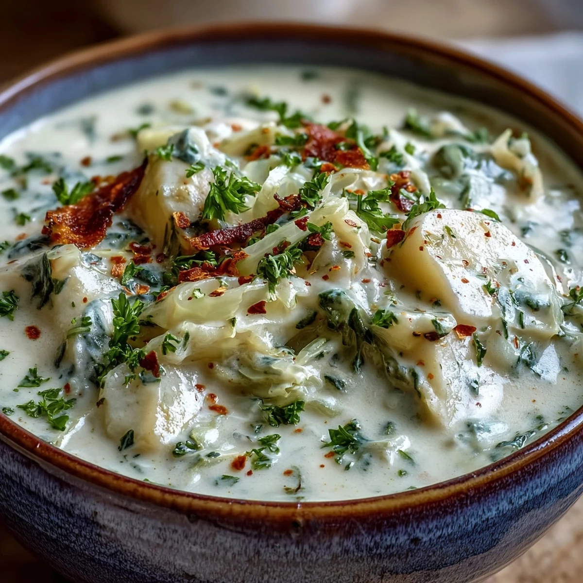 Gelbe Röllchenpuppe mit Fell in knallroter Jumpsuit und dunklem Haar auf orangefarbenem Boden, aus Holz gefertigt.