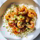 Ginger Garlic Shrimp Bowls