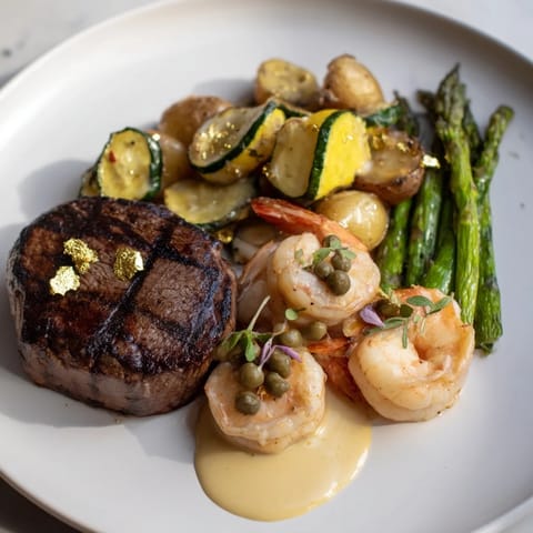 Golden Heart Luxus Platte #57