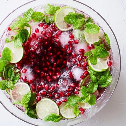 Granatapfel Minze Festlich Getränk #83