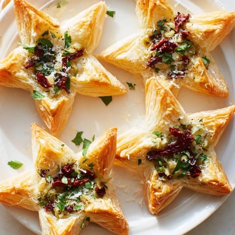 Oliven Sonnentrocknete Tomaten Sterne