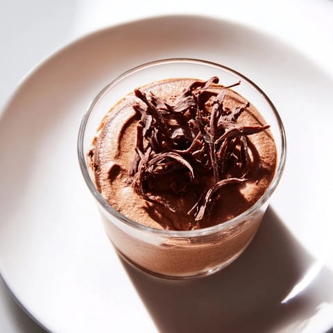 Luftige Schokolade Mousse Cups