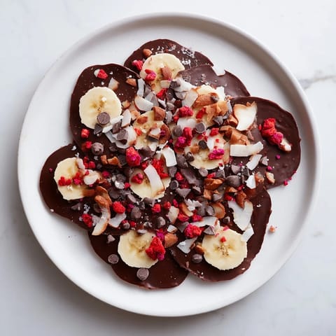 Schoko Banane Baum snack