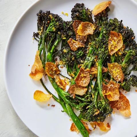 Gegrillter Broccolini Salat