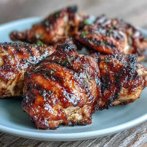 Honig Knoblauch Huhn Grillen #279