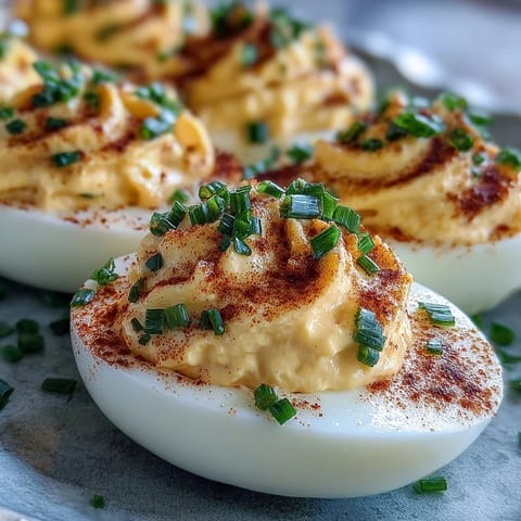 klassische eier paprika schnittlauch