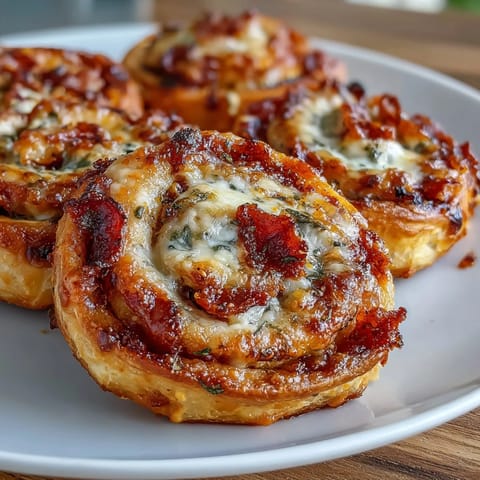 Pizza Pinwheels Pepperoni Mozzarella