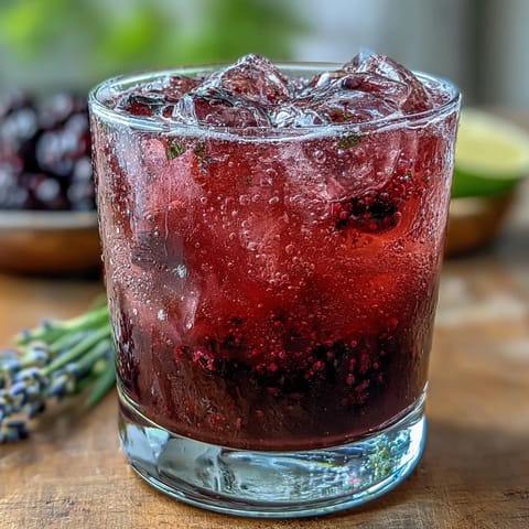 Brombeere Lavendel Limonade Fizz #302