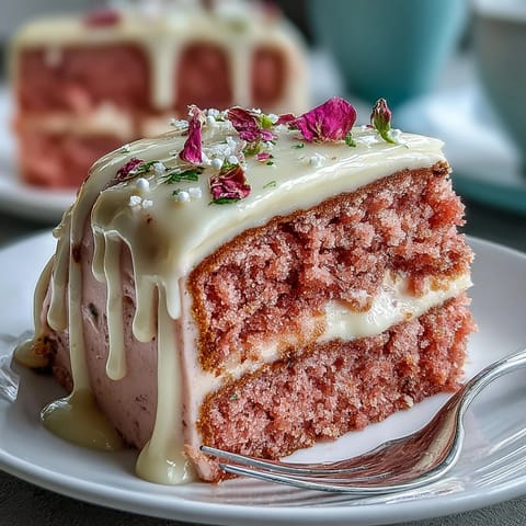 Brautparty Rosé Velvet Kuchen #312