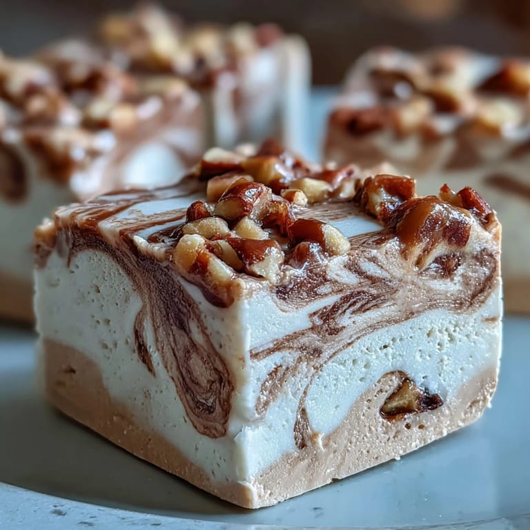 Hojicha Nougat in Reispapier gewickelt als elegante Süßigkeit geschenkverpackt