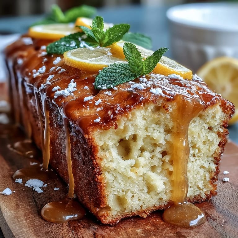 2. Zitronenkuchen mit essbaren Blumen, feucht und zitronig, ideal für festliche Anlässe wie den Muttertag.  