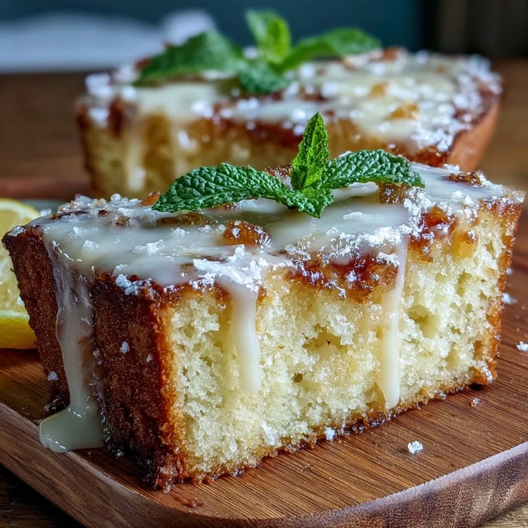 3. Ein dekorativer Zitronenkuchen mit essbaren Blumen und Zitronenglasur, ein köstliches Highlight für den Muttertag.