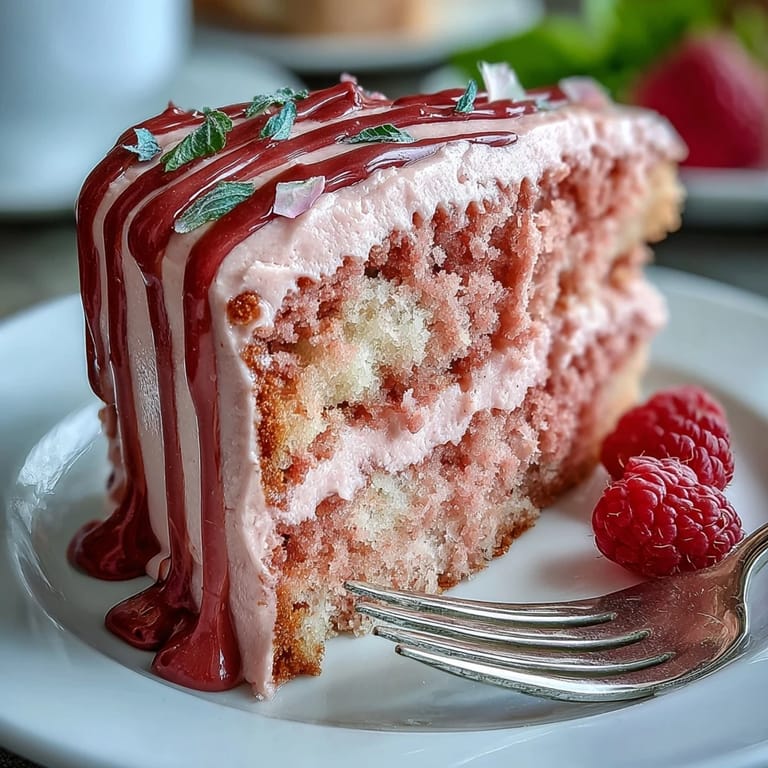 Bridal Shower Rosé Velvet Cake: zarte rosa Schichten mit schimmerndem Goldrand.